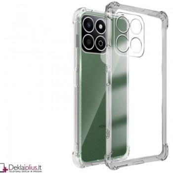 Silikoninis - Anti shock dėklas - su kameros apsauga - skaidrus (Huawei Honor 200 Smart) Silikoninis - Anti shock dėklas - su kameros apsauga - skaidrus (Huawei Honor 200 Smart)